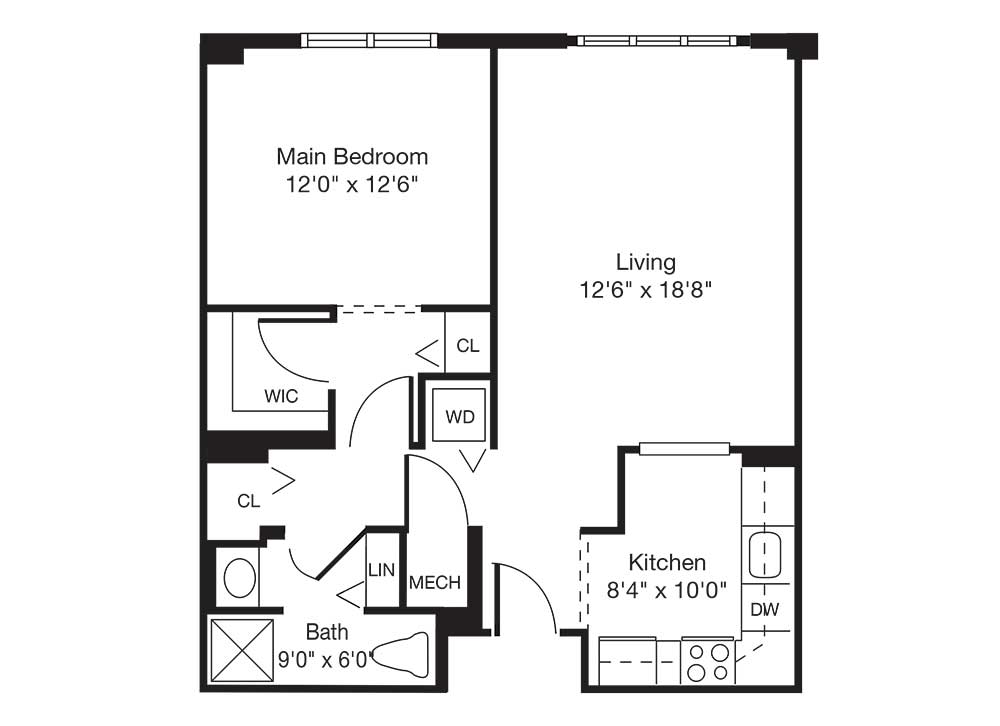 Doral Independent Living Floor Plan