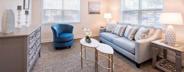Image of a living room in an apartment