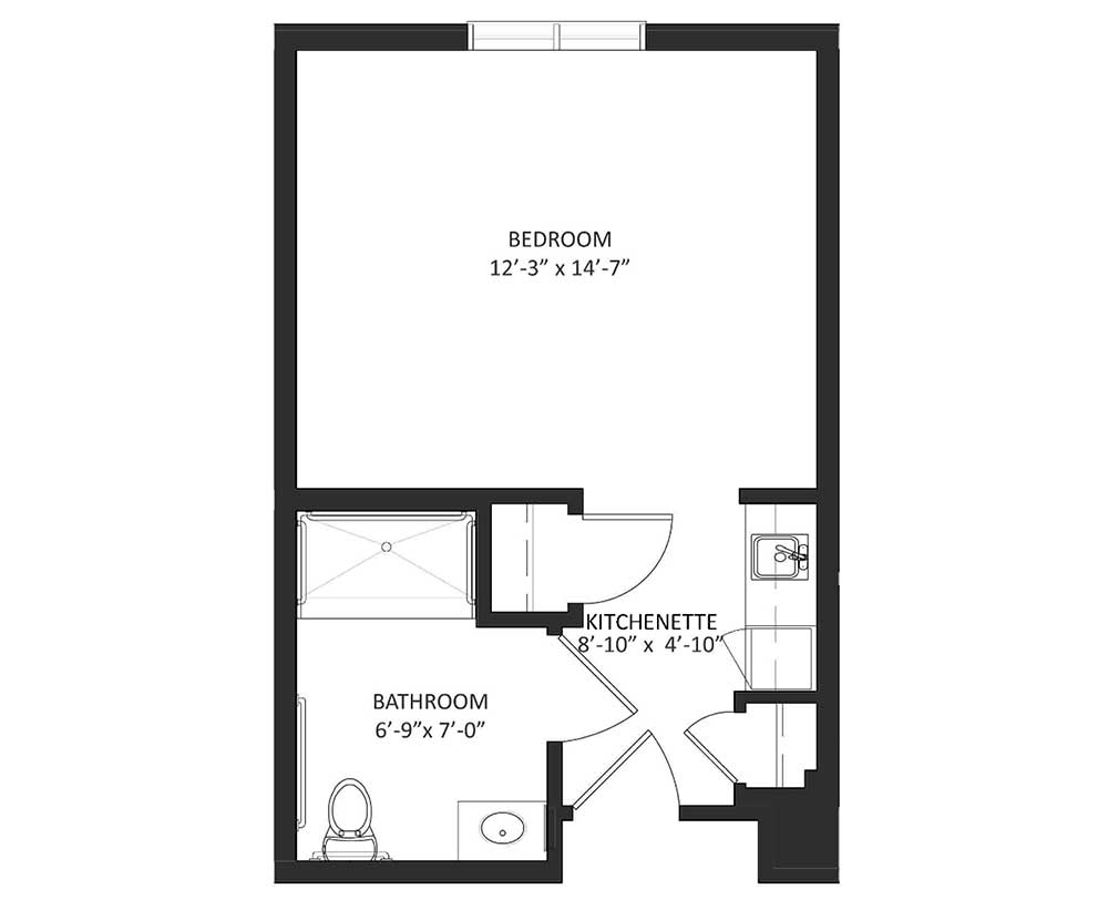 win nottingham studio 350sf
