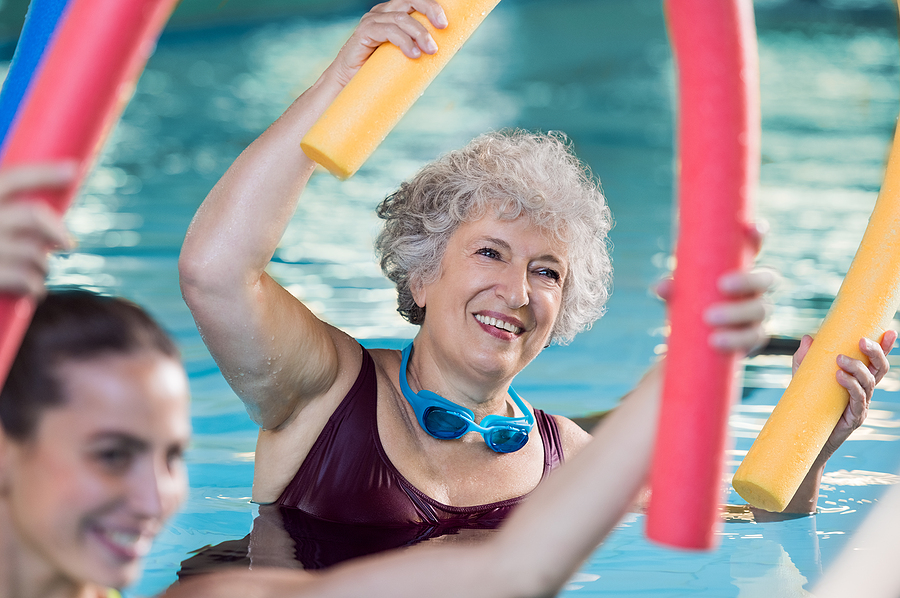 Senior Pool Exercise